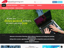 Tablet Screenshot of edutechlearning.com